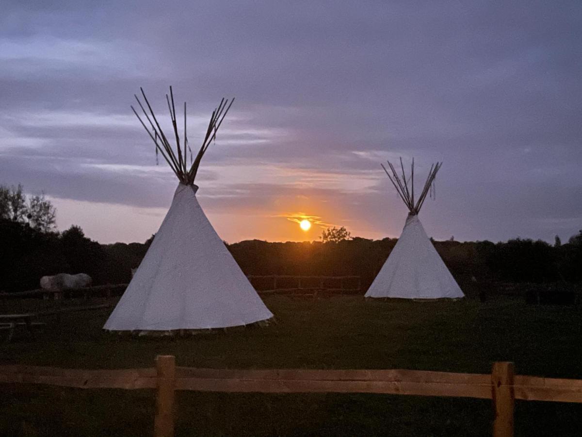 Terra-Tipike, Tipi A La Ferme Entre Terre Et Mer Trebry Екстер'єр фото