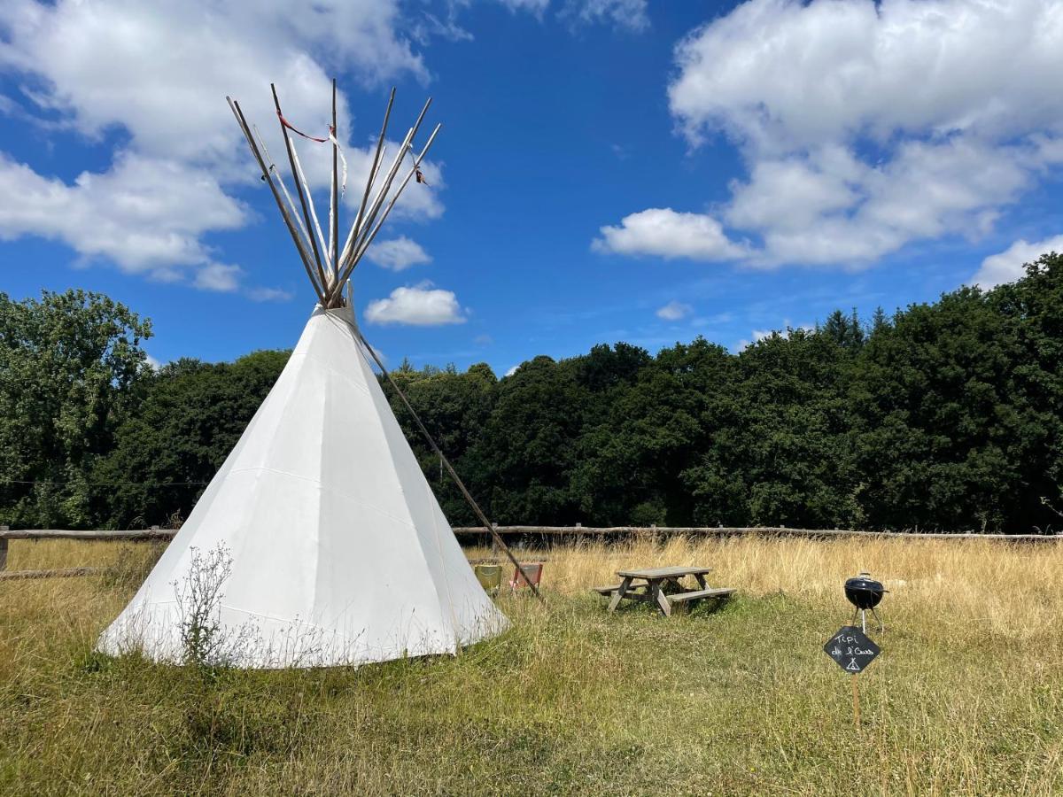 Terra-Tipike, Tipi A La Ferme Entre Terre Et Mer Trebry Екстер'єр фото